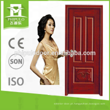 2018 alibaba novo estilo Israel porta de madeira design principal entrada china fornecedor